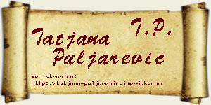 Tatjana Puljarević vizit kartica